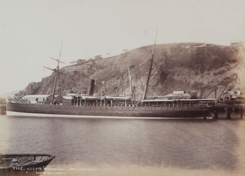 BURTON BROS USS Co's Ringarooma, Port Chalmbers