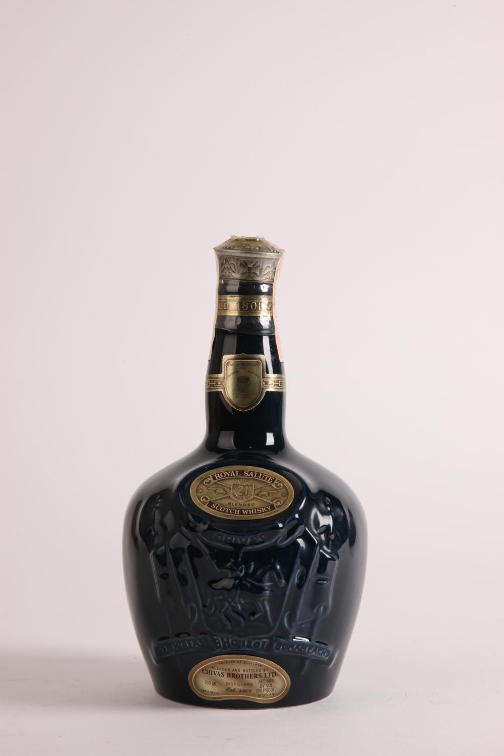 Chivas Royal Salute 21 Years Old - Sapphire Flagon - Just Whisky Auctions