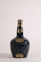 (1) Chivas Royal Salute 21 year old Wade Sapphire Flagon c1980's 750ml, 40% abv