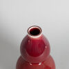 A 20th Century Chinese Red-Glazed Double-Gourd Vase - 2