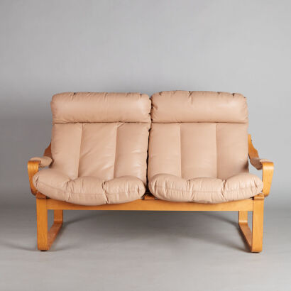 A Fred Lowen 'T8' Two Seater Sofa by Tessa