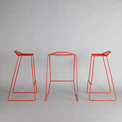 A Set of Three Another Project Pedro Stool by Craig Bond