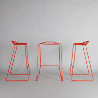 A Set of Three Another Project Pedro Stool by Craig Bond