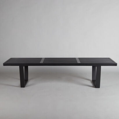A Modern Nelson Style Platform Bench