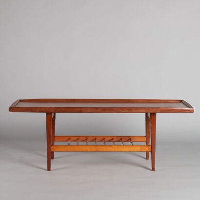 A Jon Jansen Mahogany Coffee Table