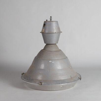 A Vintage Pierlite Industrial Lamp