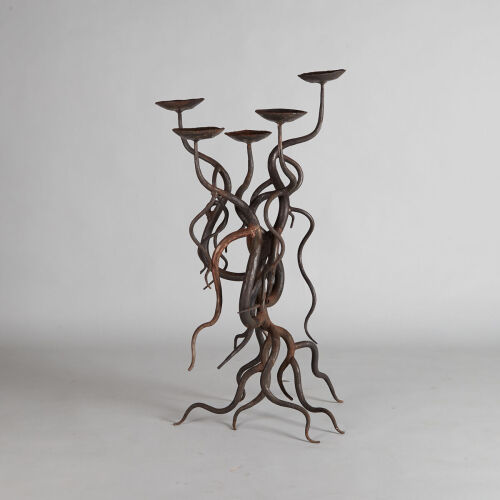 A Candelabra by Rudi Buchanan Strewe