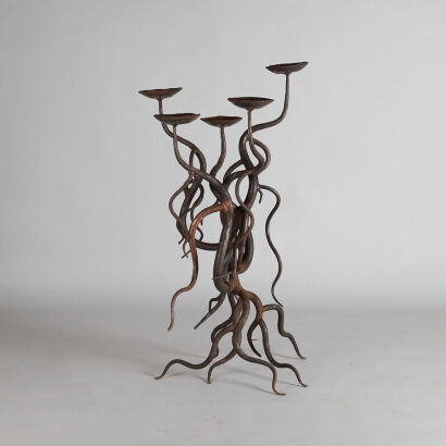 A Candelabra by Rudi Buchanan Strewe