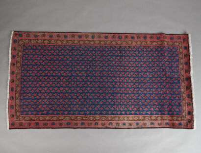A Nicely Hand-Knotted Iranian Arak Rug