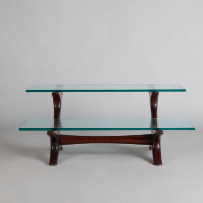 A Mid-Century Layered Coffee Table