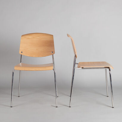 A Pair of Pause Chairs by Magnus Olesen