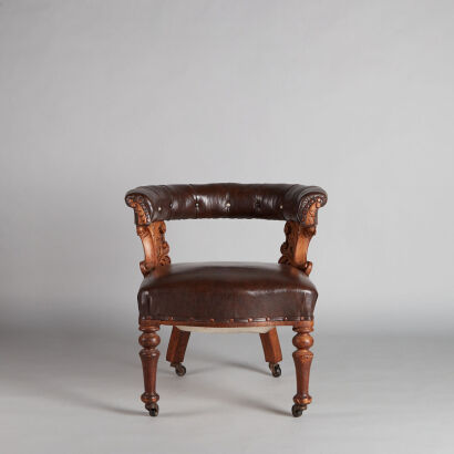 An Antique Captain's Chair