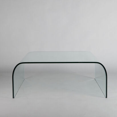 A Retro Waterfall Coffee Table
