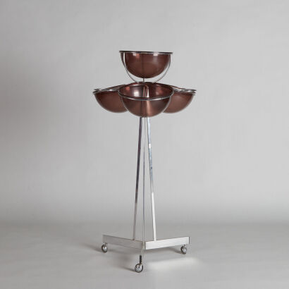 A 1950s French Hairdresser's Trolley