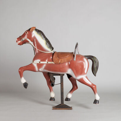 A Beautiful Vintage Carousel Horse