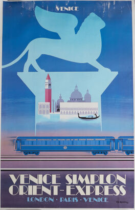 Pierre Fix-Masseau Orient Express - Venice