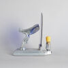 A Rolls Royce Spirit of Ecstasy Art Deco Desk Lamp - 3