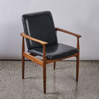 A Mid-Century Carver Chair by Parker