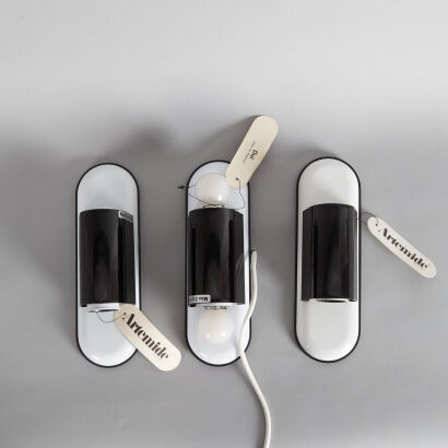 Three Vico Magistretti 'Dui' Sconces for Artemide