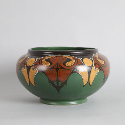 A Dutch Distel Art Nouveau Jardiniere
