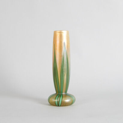 A Louis Comfort Tiffany Art Nouveau Favrile Glass Specimen Vase