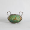 An Art Nouveau Tudric Style Glass and Pewter Vase