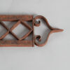 A Large French Iron Antique Crucifix - 2