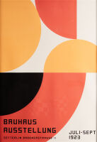 A Large Bauhaus Aussttelung July-August 1923 Print