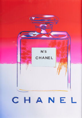 A Large Chanel No.5 by Andy Warhol Print