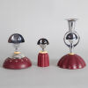 An Alessandro Mendini Anna G Timer, Bottle Stop and Candle Holder for Alessi