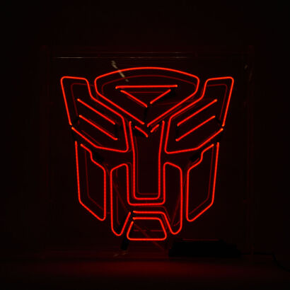 An Optimus Prime Argon Neon