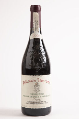 (1) 2008 Chateau de Beaucastel, Chateauneuf du Pape