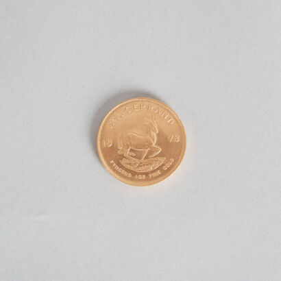 A 1978 1oz Krugerrand Coin
