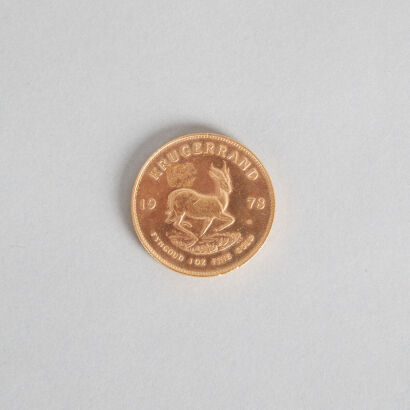 A 1978 1oz Krugerrand Coin