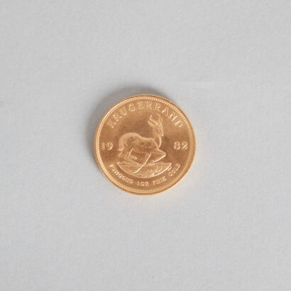 A 1982 1oz Krugerrand Coin
