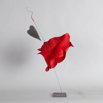 An Ingo Maurer 'Kokoro LED' Lamp