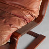 A Large 1970s Danish Leather Armchair - 3