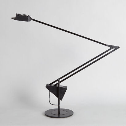 A Flamingo Counterweight Table Lamp by Fridolin Naef for Luxo Italy