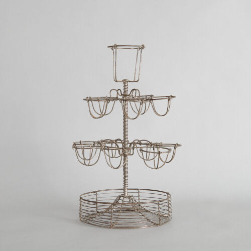 A 1950s Bistro French Egg Holder
