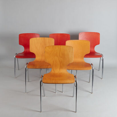 A Set of Six Wilkahn Chairs