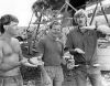 PHOTOGRAPHER UNKNOWN Peter Blake, Grant Dalton, and Tony Rae