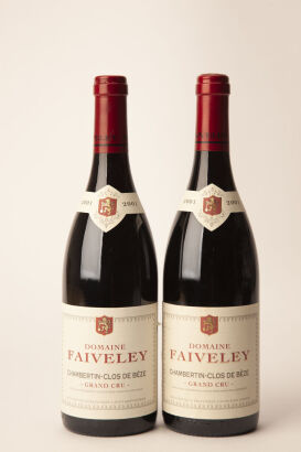 (2) 2001 Faiveley Chambertin Grand Cru Clos de Beze, Cote de Nuits (TOL)