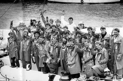 PHOTOGRAPHER UNKNOWN Lion New Zealand crew