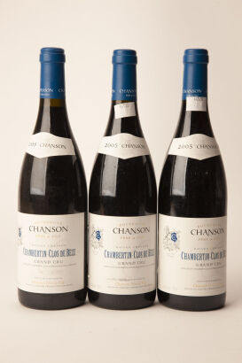 (3) 2005 Chanson Chambertin Grand Cru Clos de Beze, Cote de Nuits