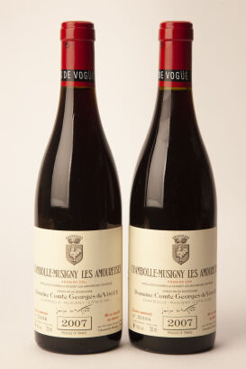 (2) 2007 de Vogue Chambolle Musigny 1er Cru Les Amoureuses, Cote de Nuits