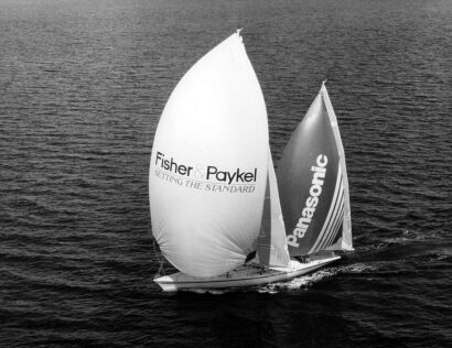 PHOTOGRAPHER UNKNOWN Fisher and Paykel, skippered by Grant Dalton