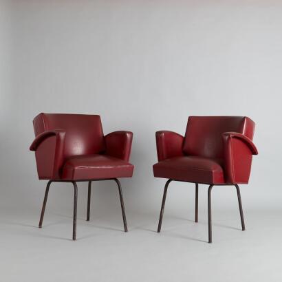 A Pair of Mid-Century French Chairs