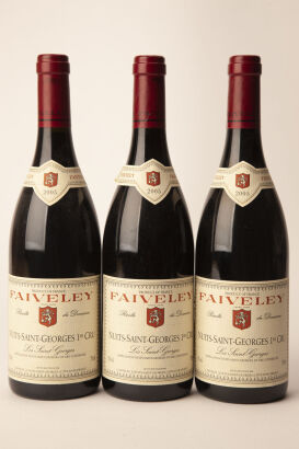 (3) 2005 Faiveley Nuits St Georges 1er Cru Les Saint Georges, Cote de Nuits (TOL) 