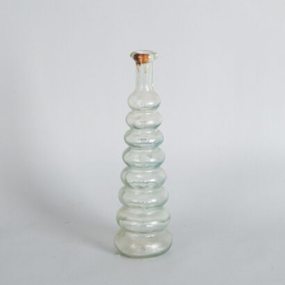 A Glass Vintage Bubble Bottle