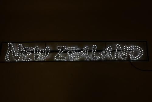 A Light-Up New Zealand Sign